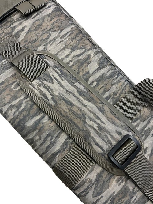 Drake Waterfowl Migrator Floating Gun Case – Bottomland Camo – OSFM – Waterproof, Durable Floating Shotgun Case with Shoulder Strap for Hunting