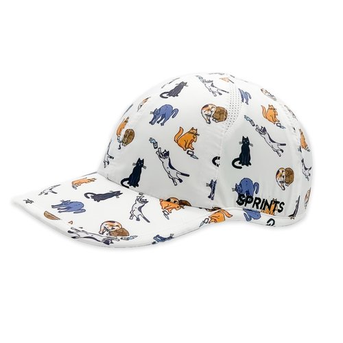 Sprints Race Day Performance Running Cap | The Lightweight, Quick Dry, Sport Hat, One Size, Unisex (Cats Since They Made Me)
