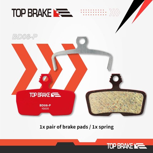**TOP BRAKE Disc Bike Brake Pads - Compatible with SRAM Code R, Guide RE, G2 RE | Ideal for MTB, eMTB, Downhill & Enduro**