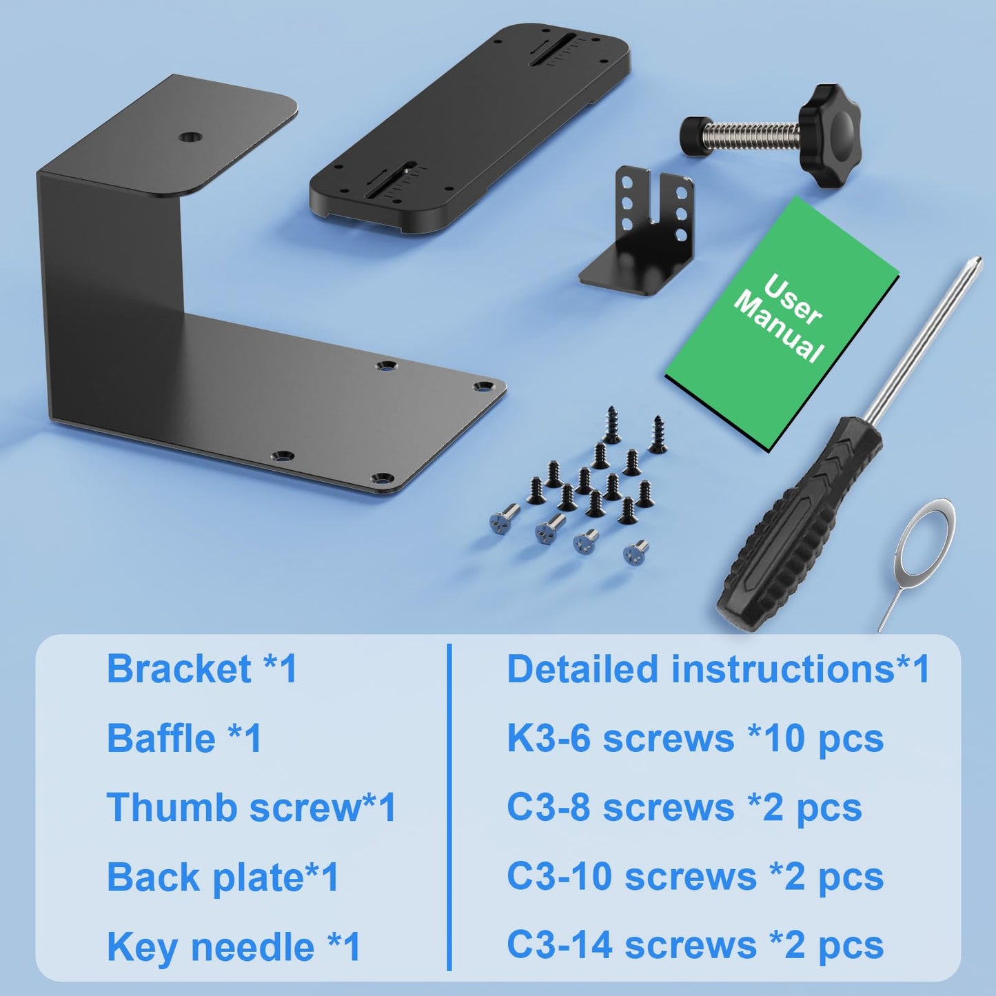 Anti-Theft Doorbell Mount No Drill Compatible with Orbitell Video Doorbell, Adjustable Mounting Bracket Holder Accessories for Apartment Rentals, Enhanced Protection Doorbell Mount Bracket