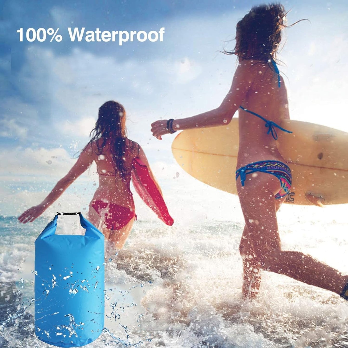 CMCOOPLX Waterproof Dry Bags - Lightweight Canoe Storage for Kayaking, Rafting & Camping | 10L/20L/40L/70L
