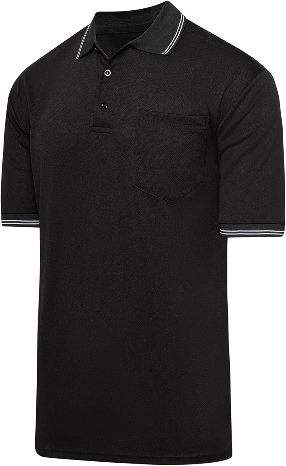 Murray Sporting Goods Polo Umpire Shirt - Short Sleeve Design for Chest Protector Fit