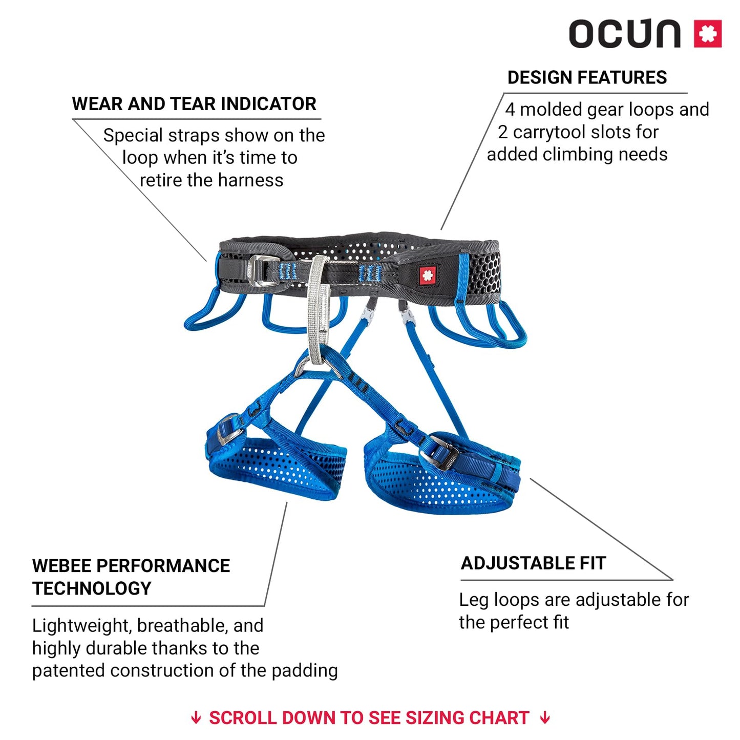 Ocún Webee Men's Harness