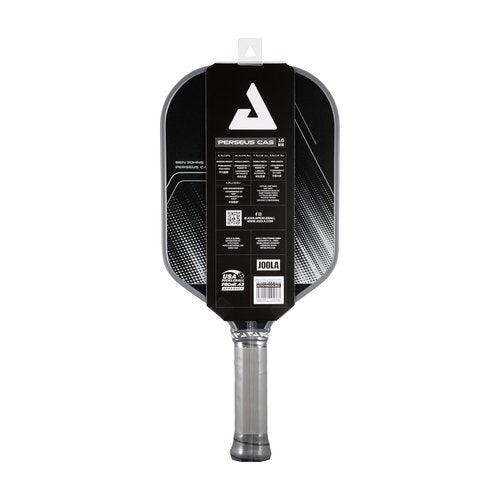 JOOLA Perseus 16mm Carbon Fiber Pickleball Paddle - CAS Surface Technology - Control & Power Paddle for Maximum Precision - USAP Approved - Aero Curve Design - Feel-Tec Pure Grip - NFC Chip Enabled