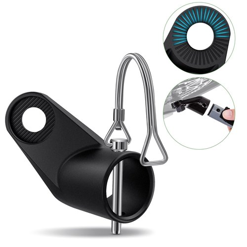 EFEALL Bicycle Trailer Hitch for Schwinn Instep Bicycle Trailers, Heavy Duty Durable Attachment, Bicycle Trailer Coupler for Kids, Dogs, Pets, Babies, Children Bicycle Trailers - Black