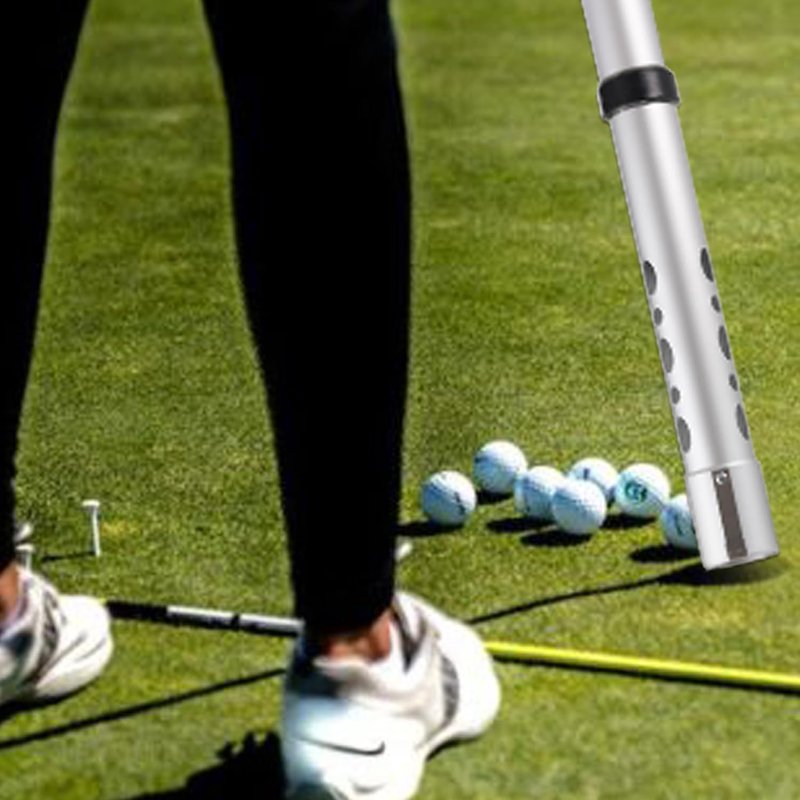 WIGERLON Golf Picker Upper Tube，Golf Ball Retriever，Golf Collector Tool,shag Bag for Golf Ball,Golf Balls Shagger