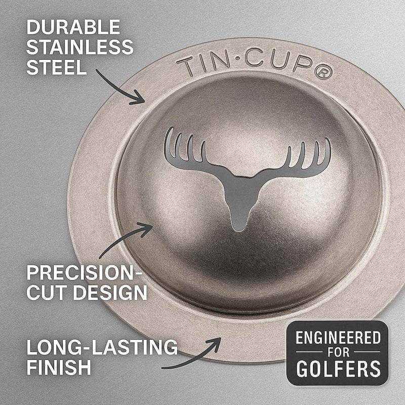 Tin Cup Buck Stops Here Golf Ball Marker