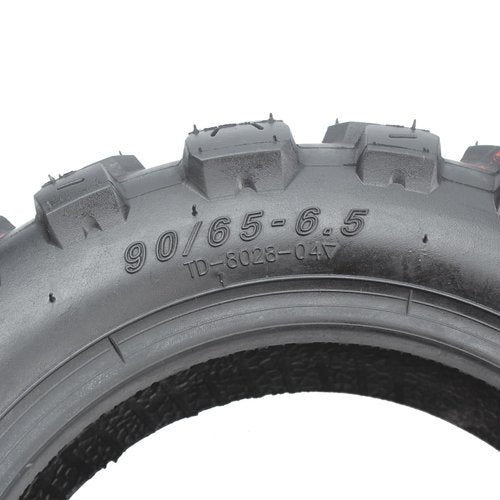 GYL 90/65-6.5 Off-Road Tire Vacuum 11 Inch Snow Tire Fit for Dualtron Ultra/Dualtron Thunder/Zero 11x/Speedual Plus Electric Scooter Replacement Rubber Tyre Thickened Anti-slip Wear-resistant
