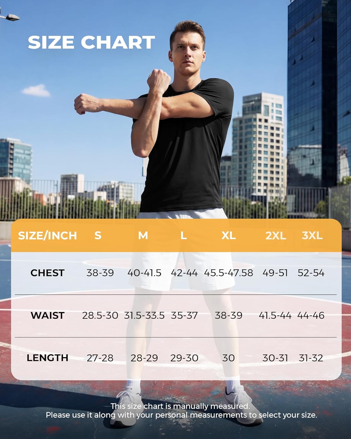 Skiennix Men's Workout Shirts - Quick Dry Moisture-Wicking T-Shirts for Gym & Running | 2-Pack Black