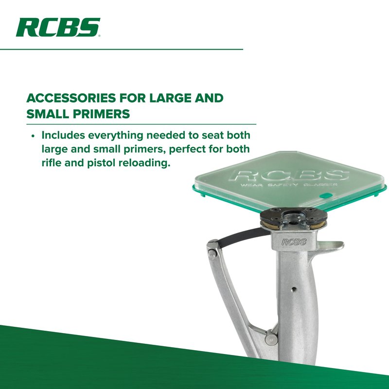 RCBS 90201 Universal Hand Priming Tool , Green