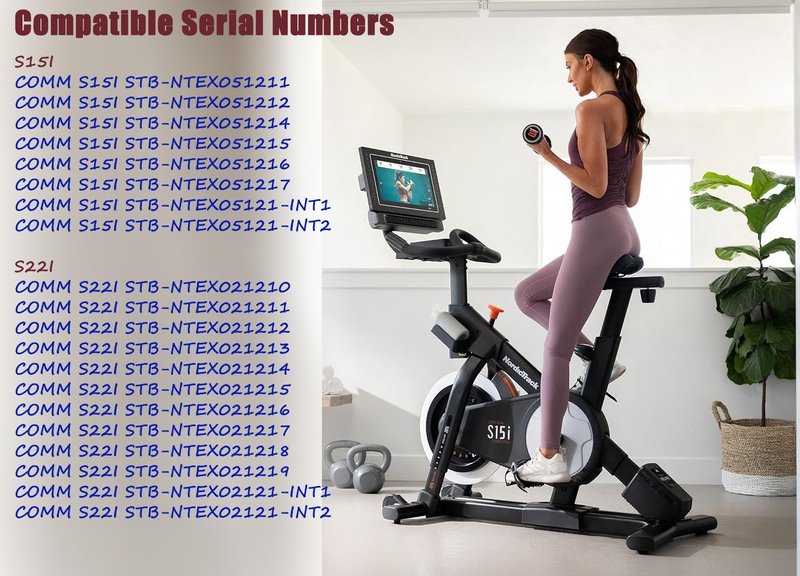 camicinta 430157 Motor Control Board Exercise Bikes Compatible with Nordic Track C22I/S10I/S15I/S22I/S27I/SE9I/X24 Stationary Bike 430146 Elliptical Machines