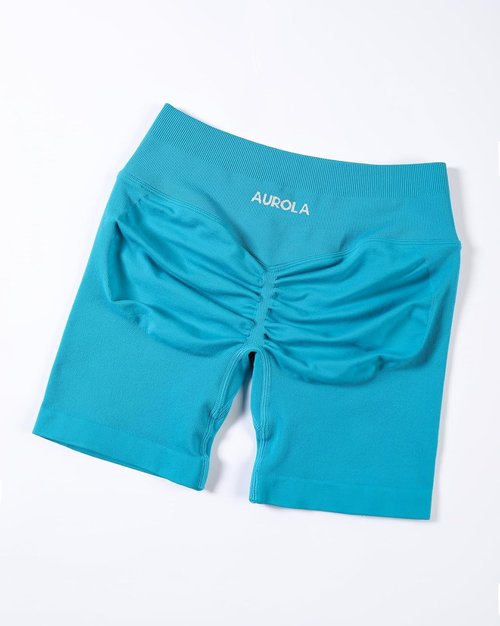 AUROLA Workout Shorts for Women - No Roll Up, Squat Proof, Seamless Compression | 2.5-6.5 Sizes