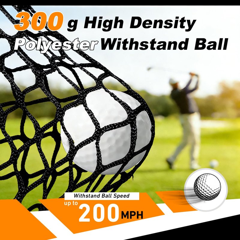 Gagalileo Golf Net: 8X6FT Training for Teens Beginners with Target Portable Indoor Outdoor Hitting Practice