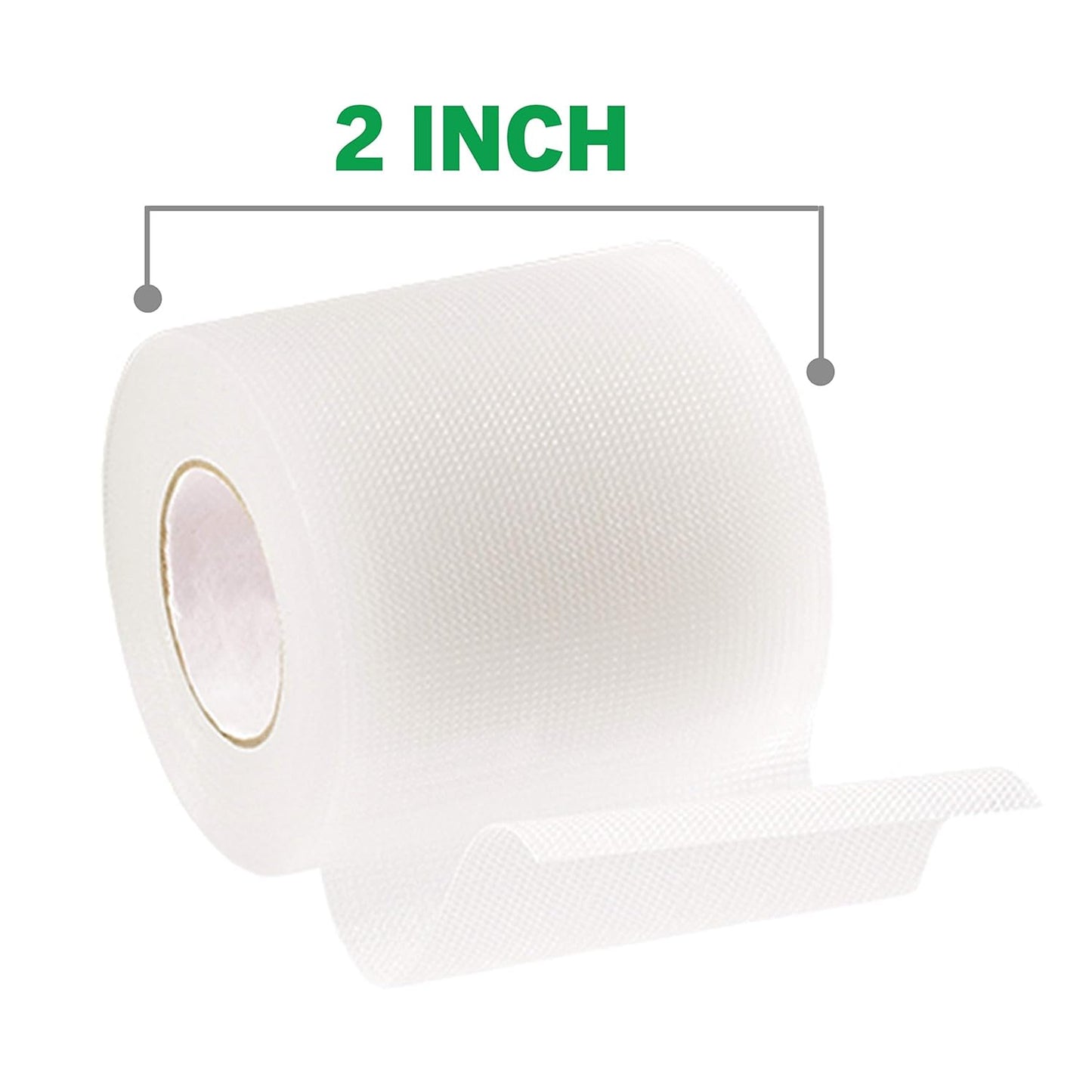 Nexcare Flexible Clear Tape - Waterproof Medical Tape for Dressings & Catheters | 1 In x 10 Yds, 2 Rolls