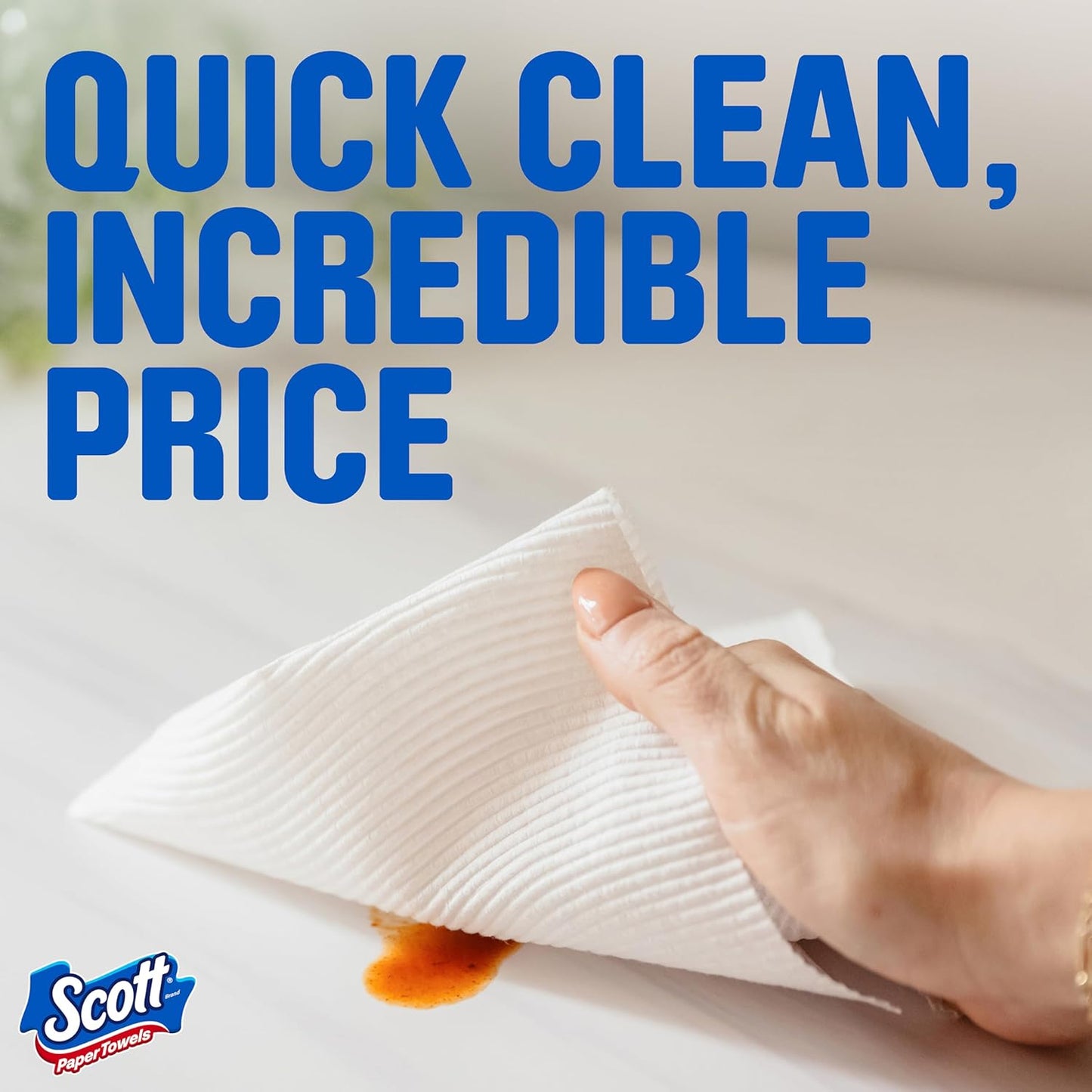 Scott Paper Towels - Choose-A-Sheet, 6 Double Rolls (12 Regular Rolls, 108 Sheets Each)