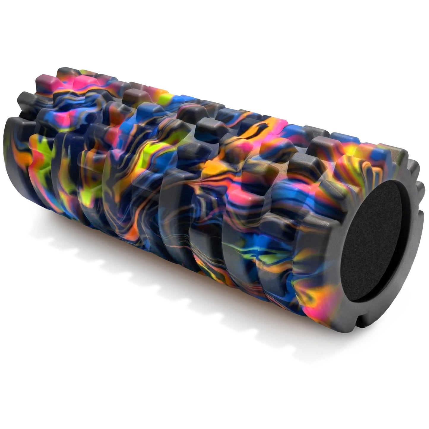 321 Strong Foam Roller - Medium Density Deep Tissue Massager - Muscle Massage + Myofascial Trigger Point Release - Includes 4K eBook - Aurora