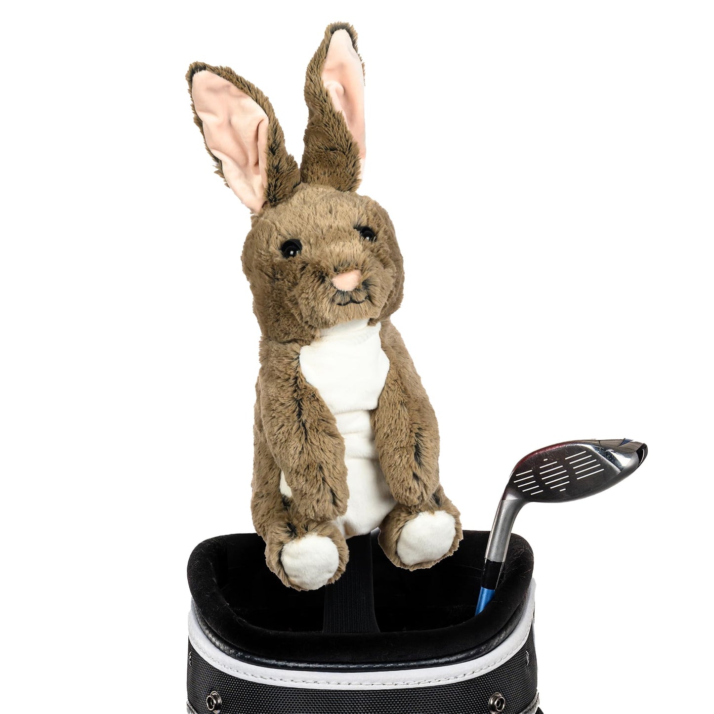 Daphne's Headcovers Rabbit Driver Headcover | Funny Golf Club Covers | Golf Head Covers for Drivers | Stylish Golf Club Head Covers | Golf Driver Covers | Men’s & Women’s Driver Headcover