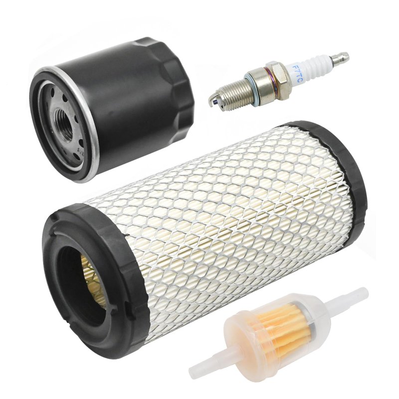 Vkinman 28463-G01 Golf Cart Air Filter with Spark Plug Tune Up Kit, Replacement for EZGO RXV TXT 2008-Up 4 Cycle Gas Golf Carts Engine, Replaces 72084G01 607454 607462