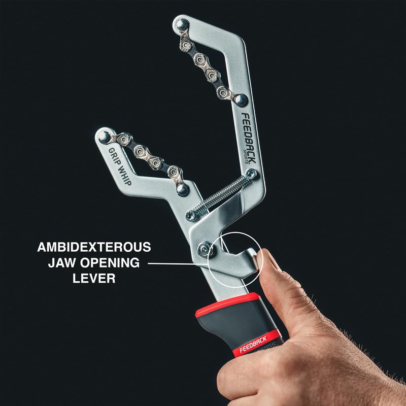 FEEDBACK SPORTS Grip Chain Whip Bike Cassette Removal Tool | Fits All 5-13 Speed Cogsets (SRAM, Shimano, Campagnolo) | for Bicycle Maintenance & Repair