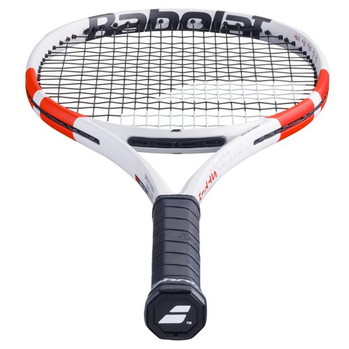 Babolat Pure Strike 98 18x20 Tennis Racquet (4th Gen) - Strung with 16g White Syn Gut at Mid-Range Tension (4 3/8" Grip)
