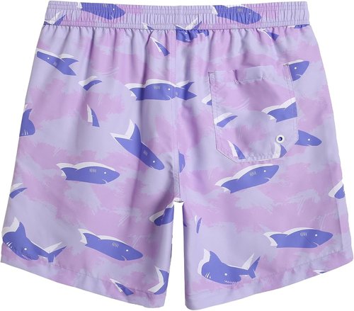 Maamgic Men's Swim Trunks - Quick Dry Bathing Suits with Mesh Lining | 7-Inch Funny Swim Shorts