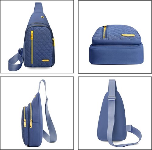 Aisijimo Small Sling Bag - Casual Crossbody Backpack for Women & Men | Compact & Stylish Design