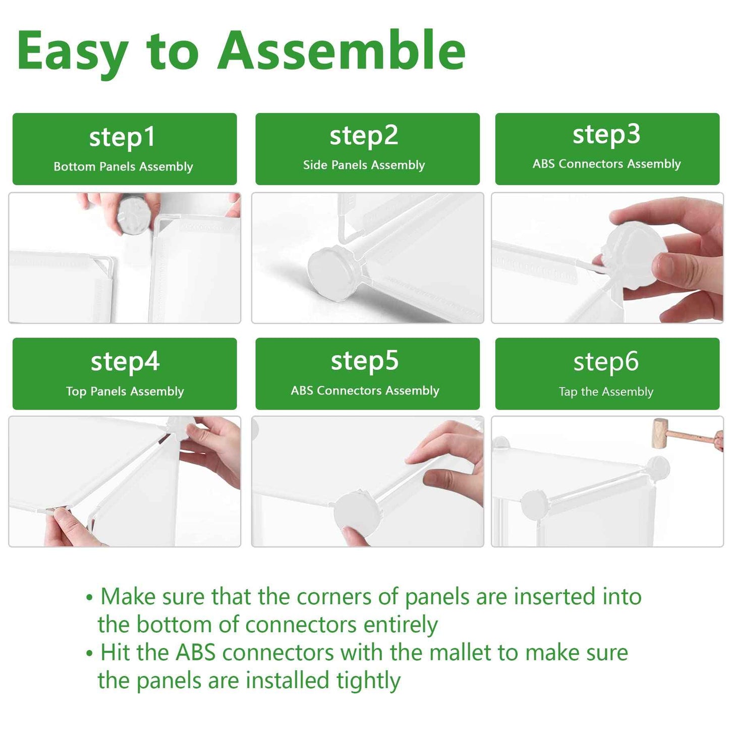 C&AHOME Cube Storage Organizer, 16-Cube Shelves Units, Plastic Storage Cubes, DIY Closet Organizer, Modular Closet Storage Shelves Ideal for Home, Bedroom, 48.4" L × 12.4" W × 48.4" H Milky UPCS16M