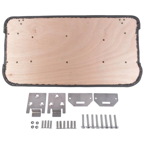 Front Seat Bottom Replacement for EZGO Medalist TXT 1994-2013 Gas Electric Golf Cart Black Color Mounting Hardware Incl.