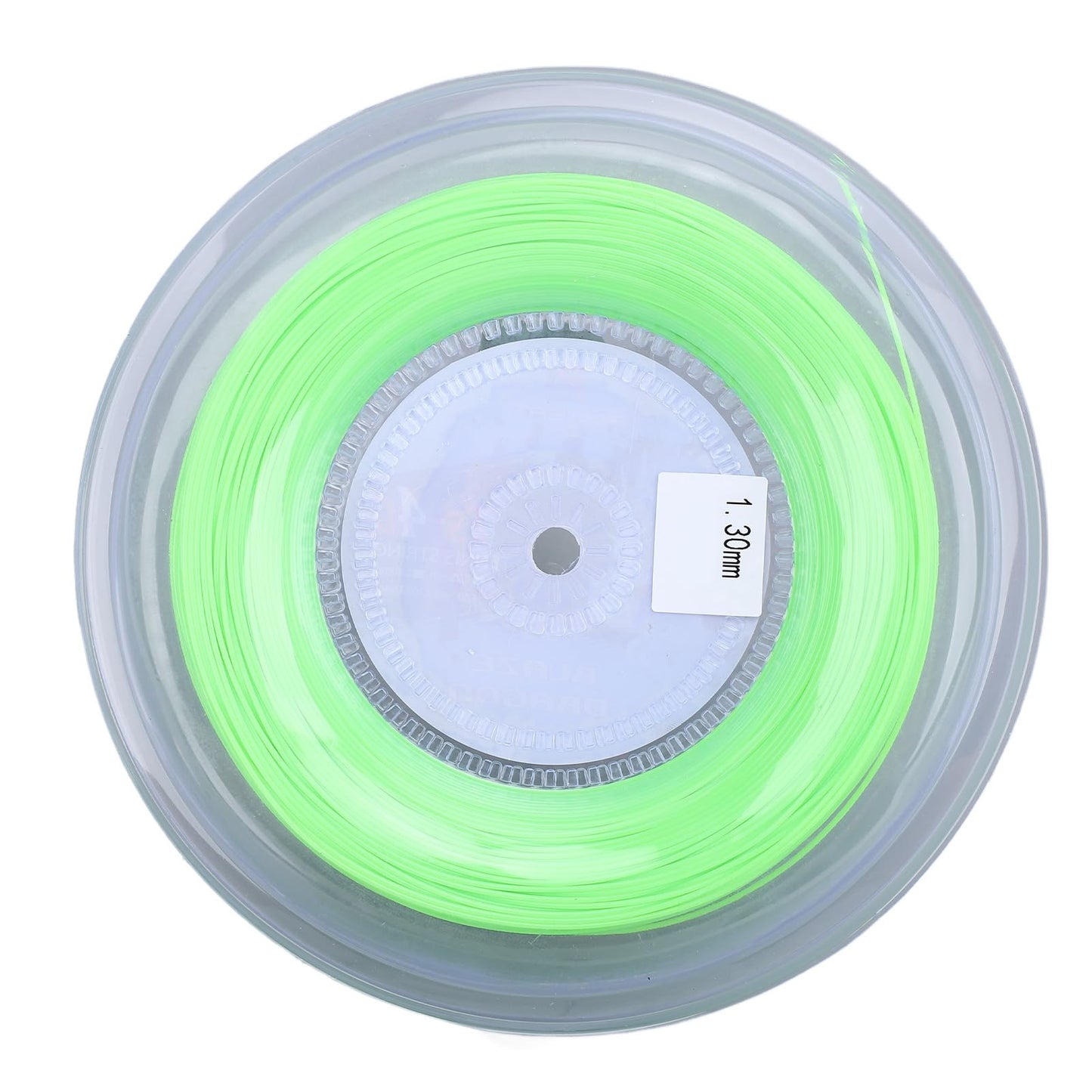Yunir Tennis String Reel, 200m Polyester Tennis Racket String with 1.3mm String Diameter, Vibrant Fluorescent Green, for Tennis Training