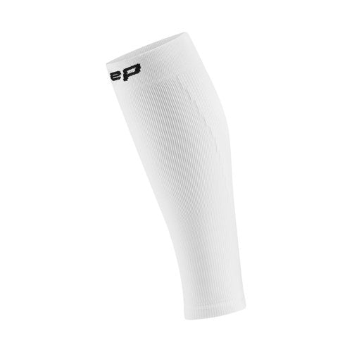 CEP Core Run Compression Calf Sleeves 5.0, White, Men, III