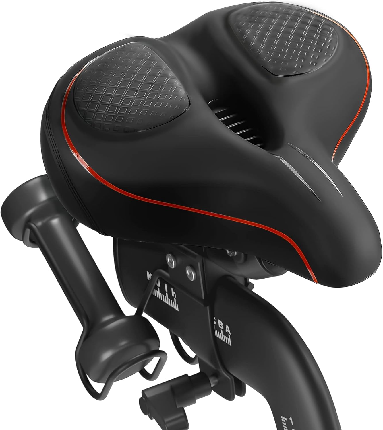 Peloton Oversized Bike Seat - Comfort Cushion for Road & Exercise Bikes | Wide Saddle Replacement for Men & Women