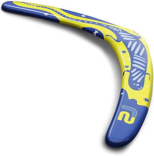 Boomerang | Fun & Easy to Throw Boomerangs for Kids & Adults - Soft Catch Design - Perfect Summer Outdoor Toy