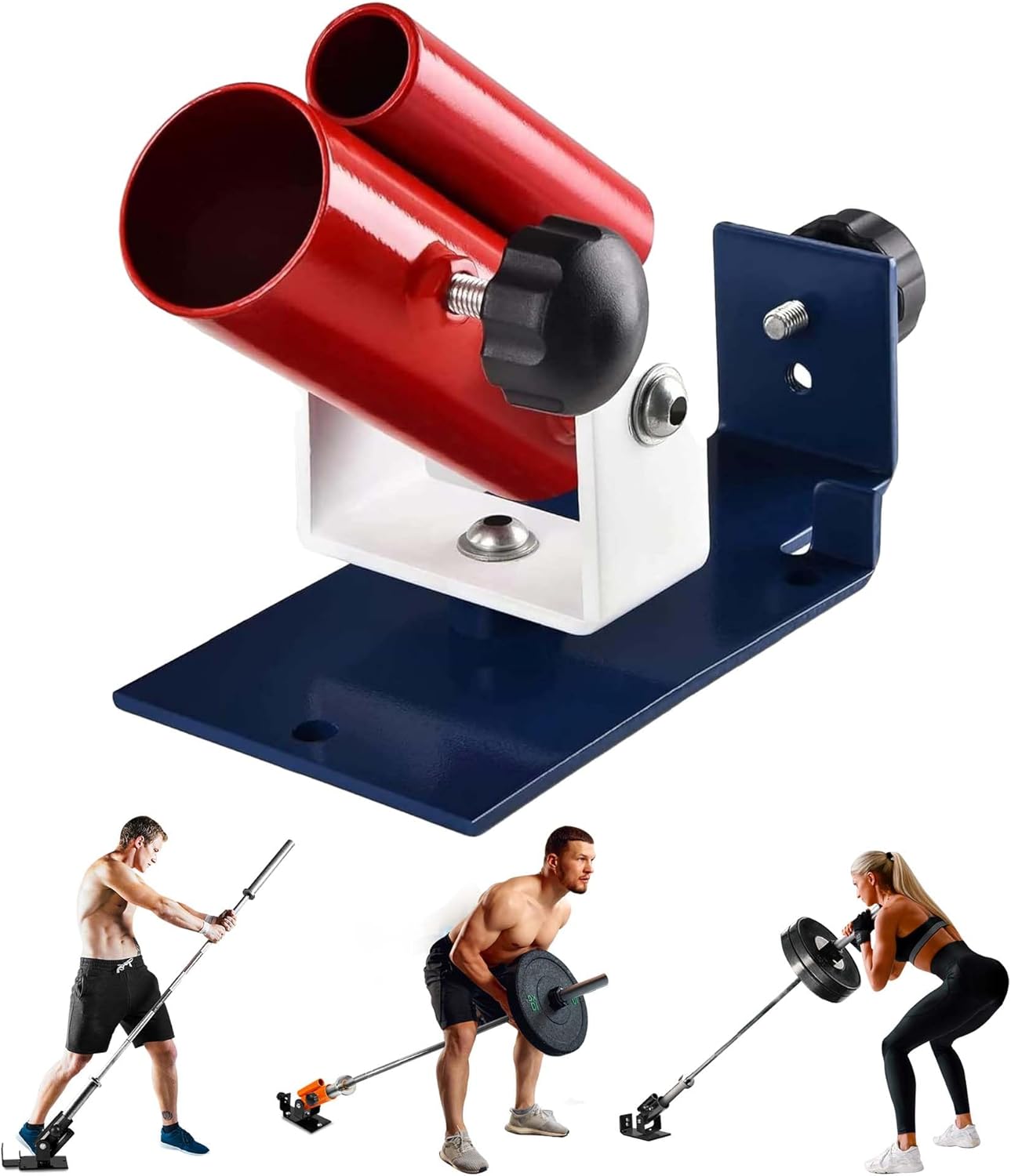 Yes4All Adjustable T Bar Row Attachment - Durable Landmine Handle with Textured Rubber Grip