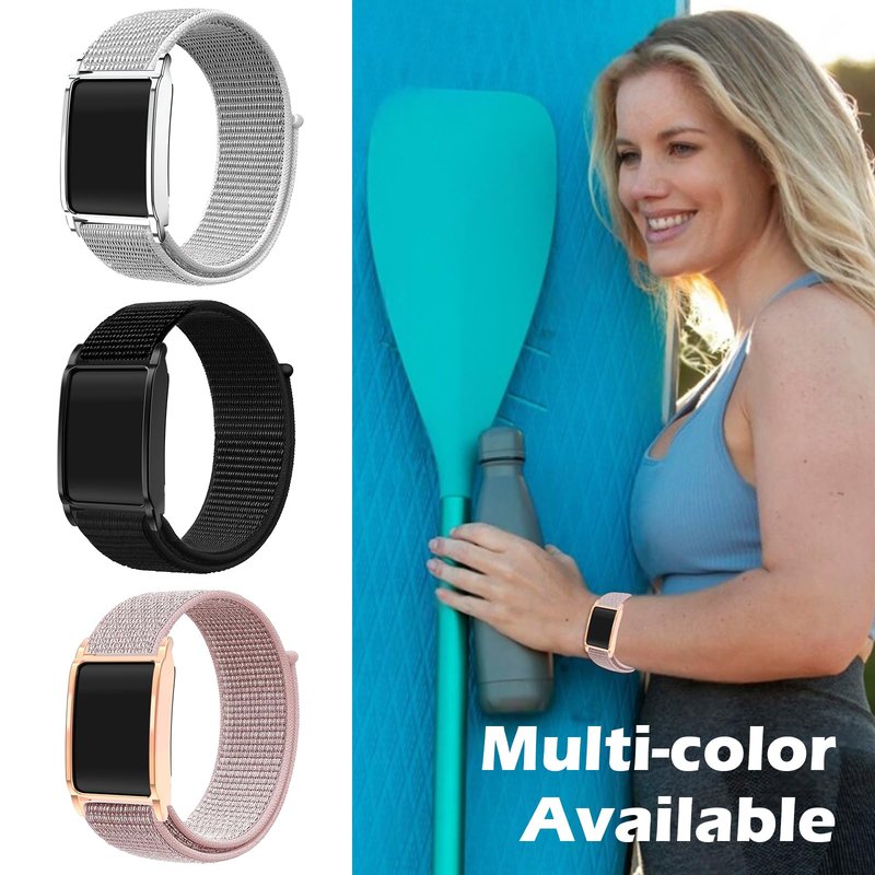 Anpzband Loop Strap Compatible With Whoop 4.0 - Breathable Nylon Sports Bands for Men Women, 22cm Velcro Wristband for Hiking/Running/Outdoor
