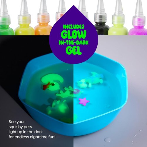 Dan&Darci Aqua Fairy Water Gel Kit - DIY Magic Elf Toy for Kids | Create Your Own Squishies - Perfect Easter Gift