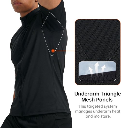 HOTSUIT Sauna Jacket for Men - Heat Trapping Sweat Vest with Pocket for Boxing & Exercise