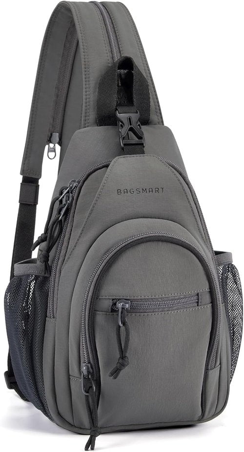 BAGSMART Small Crossbody Sling Bag - Anti-Theft Shoulder Backpack for Men & Women | Compact Design