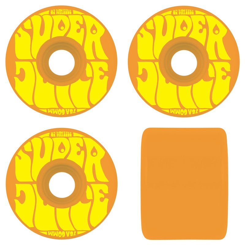 OJ 60mm Super Juice Orange 78a Skateboard Wheels