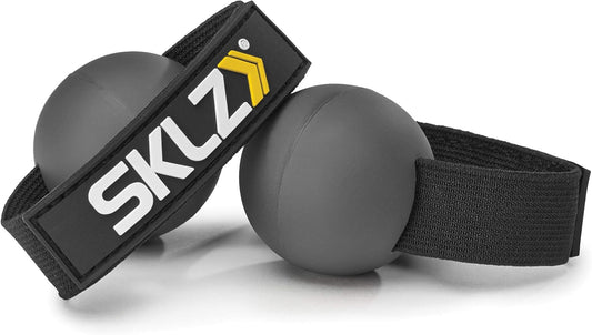 SKLZ Great Catch Football Training Aid - Enhance Receiving Skills | Gray & Black, Medium Size