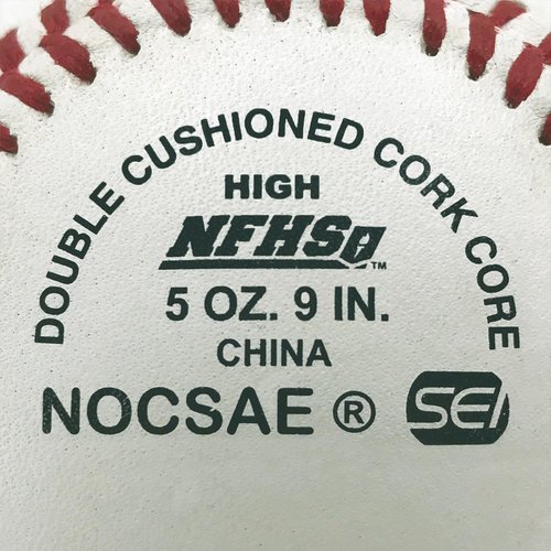 Champion Sports Leather Baseball Set - Dozen Genuine Leather Official League Baseballs for Practice & Games | OLBPRO Pack of 12