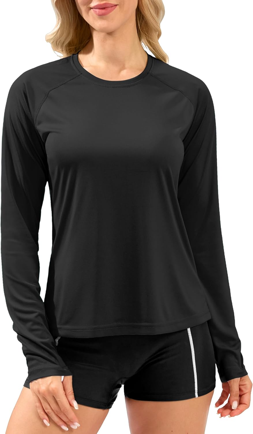 Skiennix Women's UPF 50+ Sun Shirt - Long Sleeve UV Protection for Hiking & Workouts - Lightweight & Quick Dry