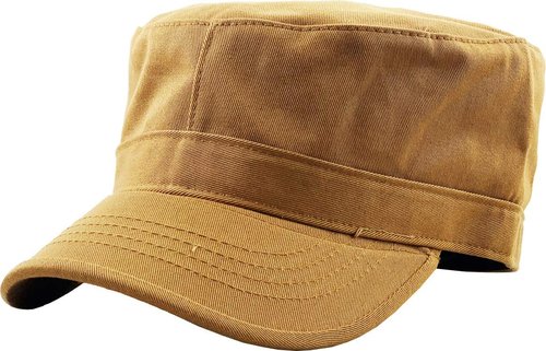 KBETHOS Cadet Army Cap - Everyday Military Style Hat with Stash Pocket | Versatile & Stylish