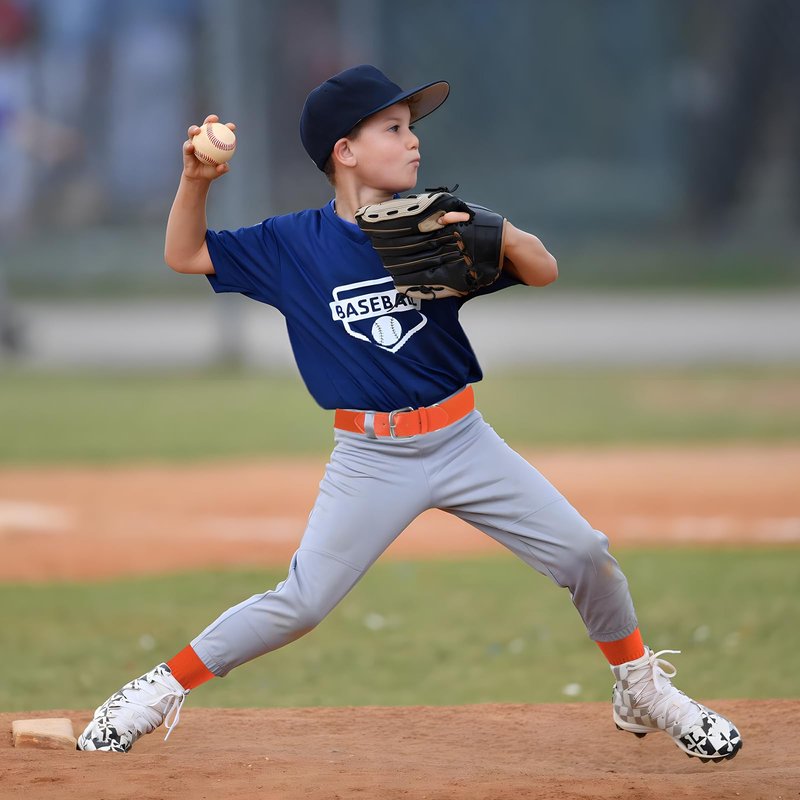 Ultrafun Kids Youth Baseball/Softball Socks and Belt Combo Set for Boys Girls (US, Alpha, Large, Regular, Orange)