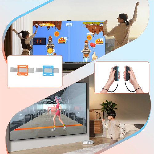 Switch 2 Sports Accessories Bundle/18-in-1 Switch Sports Accessories Bundle for Switch 2 Joy-Con with Tennis, Golf, Bowling, Sword Props, Leg & Wrist Straps-Motion Control Game Kit for Sports&Fitness