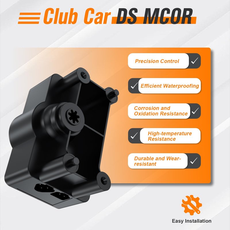 GODCTSUP Club Car MCOR Throttle Potentiometer Accelerator, Fits Club Car DS&Carryall (2001-2011) Electric Golf Cart, Golf Cart MCOR Motor Controller Replace OEM# 1021011-01, 102101101