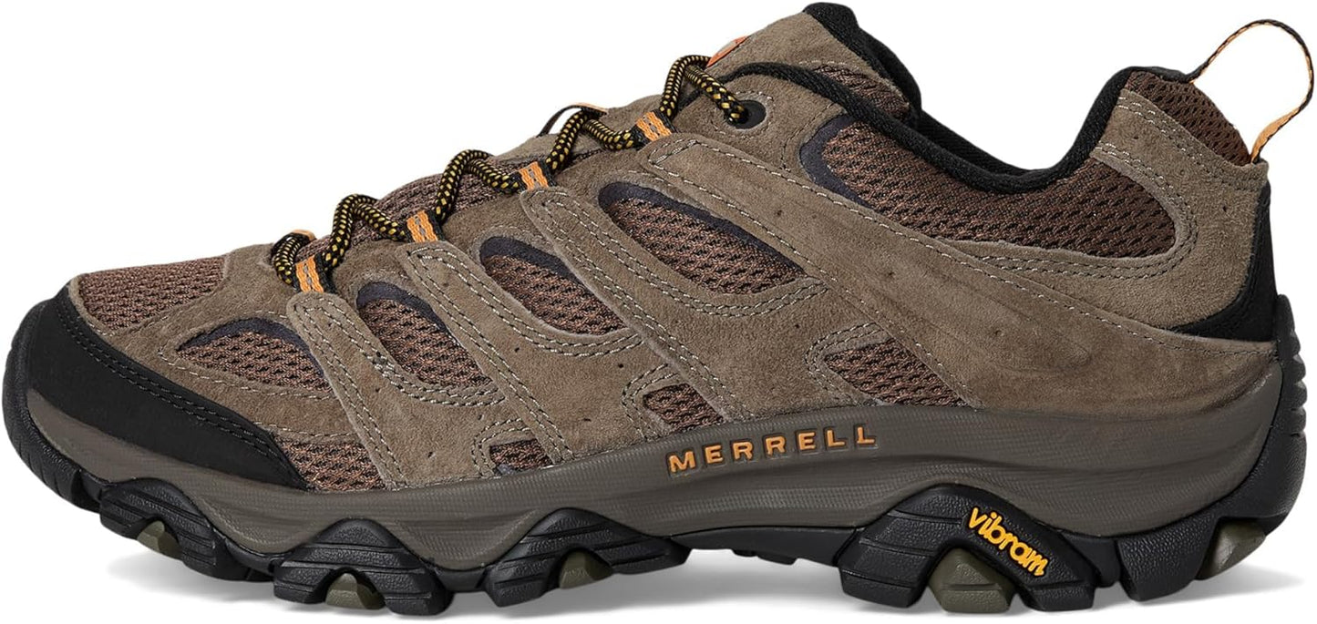 Merrell Men's Moab 3 Hiking Shoe - Durable Comfort for All-Terrain Adventures | Size 10, Black