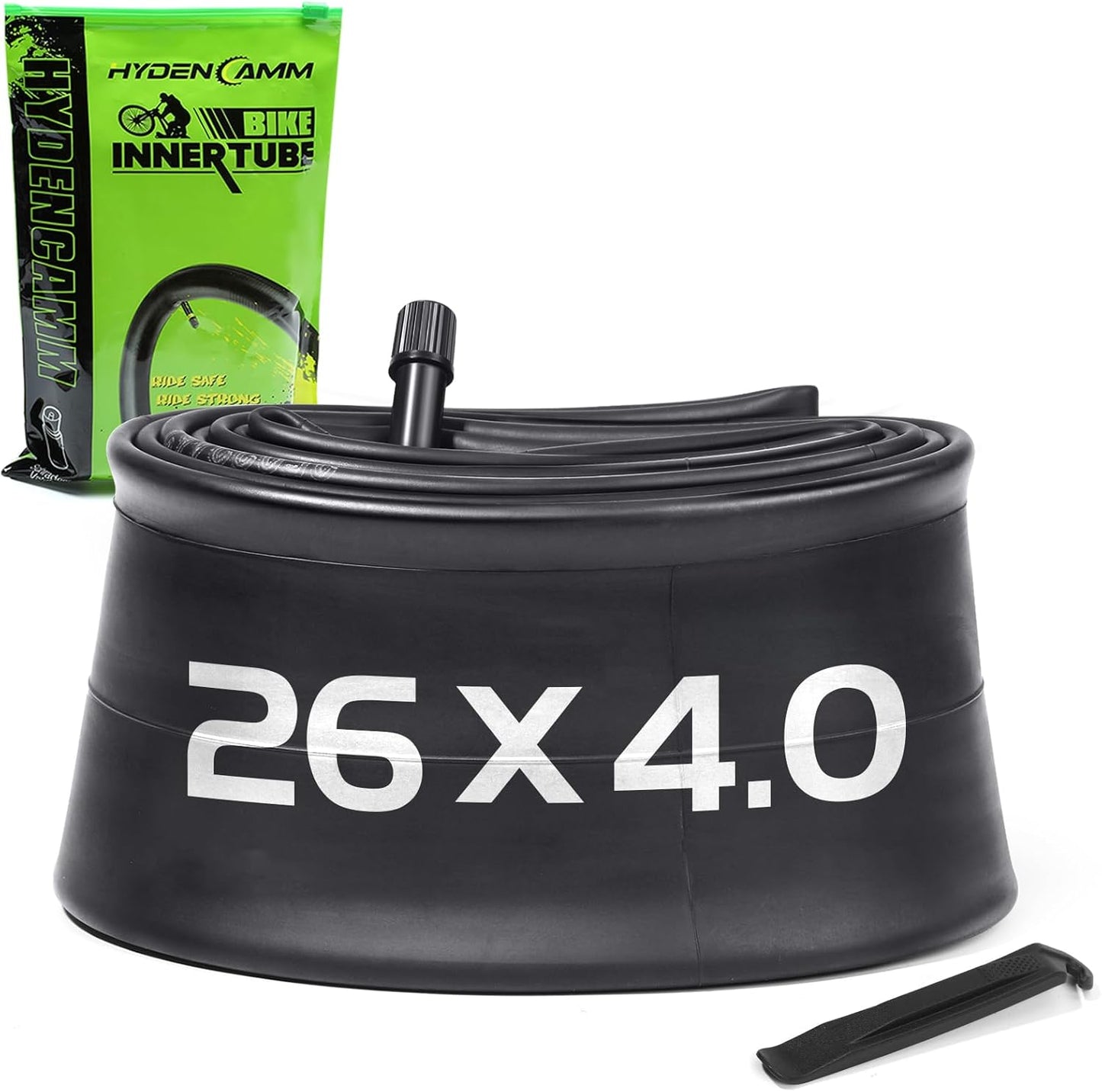 Skiennix Fat Bike Tubes - Premium Butyl Rubber with AV 32mm Schrader Valve | 20" & 26" Sizes