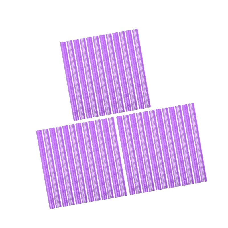 REPAIROCK 36 Pcs Purple Bicycle Reflector Reflective Version Durable ABS Night Visibility Cycling for Bike, Mountain Bike, Wheels, Wheelchair Auto Replacement Parts