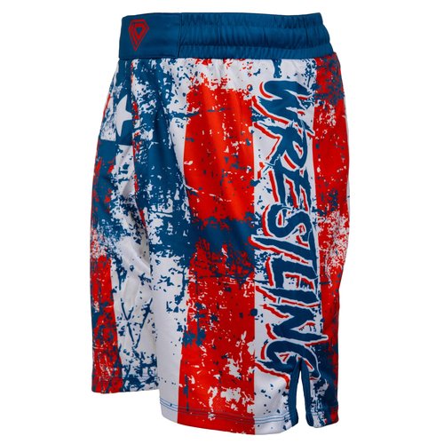 KO Sports Gear Muay Thai, Wrestling, Grappling, BJJ and MMA Shorts for Men and Boys, 4-Way Stretch Fighting Shorts (USA, Adult XS, 28 Inch Waist)