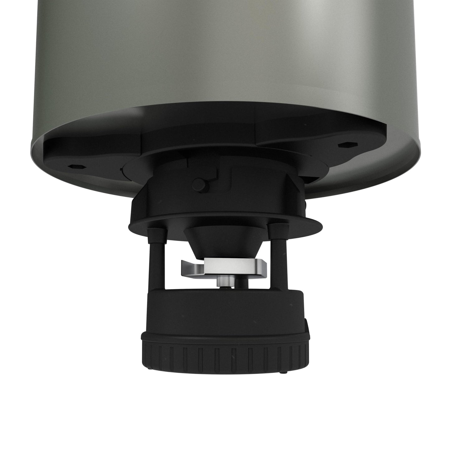 Moultrie 40 Lb All-in-One Hanging Deer Feeder - Metal Hopper, Locking Lid, Bluetooth App Control, Pairs with Edge 3, MFG-15101